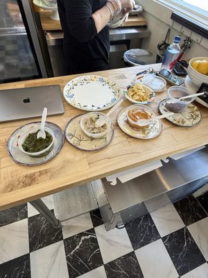 Three Girls on Spring by null