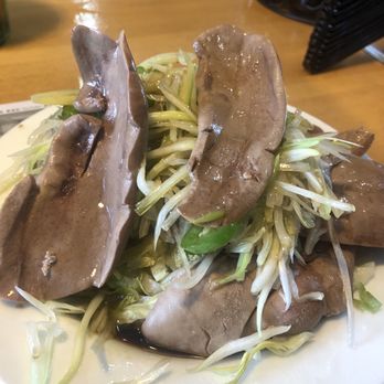 Sam's Noodle Station - Big pieces of pork kidneys - Chinese Near Me - Alhambra, California