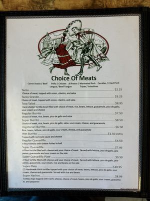Menu photo 6 Las Isabelas Morgan Hill, CA