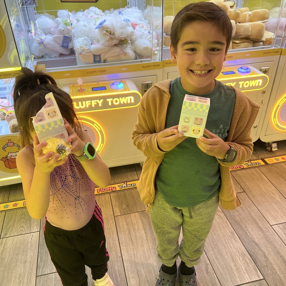 Fluffy Town - Kids had a great time and got a bonus prize! Thanks Kai and Kasey! - Arcades Near Me - San Jose, California Fluffy Town - Kids had a great time and got a bonus prize! Thanks Kai and Kasey! - Arcades Near Me - San Jose, California