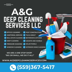 A&G Deep Cleaning Services - Digital Business Card