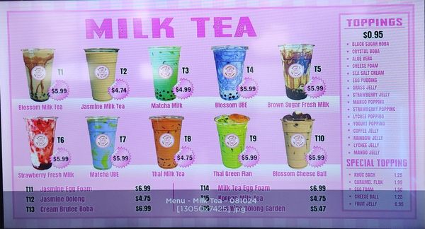 Menu photo 2 Blossom Tea Houston, TX Menu photo 2 Blossom Tea Houston, TX