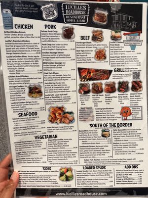 Menu photo 1 Lucille's Roadhouse Clinton, OK Menu photo 1 Lucille's Roadhouse Clinton, OK