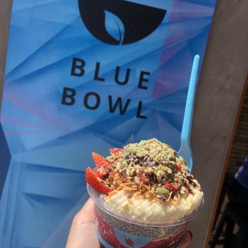 Blue Bowl Superfoods - Yummy The signature bowl aka Lazy bowl w additional toppings in 16oz 07.11.23 - Coffee & Tea Near Me - Orange, California Blue Bowl Superfoods - Yummy The signature bowl aka Lazy bowl w additional toppings in 16oz 07.11.23 - Coffee & Tea Near Me - Orange, California