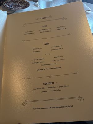 Menu photo 3 carbone Miami Beach, FL