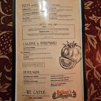 Julian's Little Italy - Italian Near Me - Dunedin, Florida