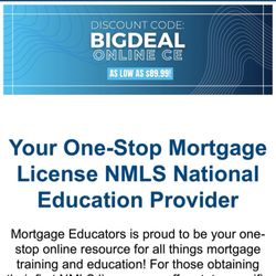 Mortgage Educators & Compliance