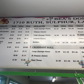 Bea's Donuts - undefined - Donuts Near Me - Sulphur, Louisiana Bea's Donuts - undefined - Donuts Near Me - Sulphur, Louisiana