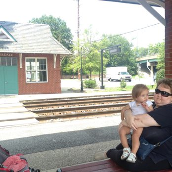 Riverdale MARC Station - This is me holding my friends daughter at the Riverdale MARC station. THIS is the correct photo - Train Stations Near Me - Riverdale Park, Maryland Riverdale MARC Station - This is me holding my friends daughter at the Riverdale MARC station. THIS is the correct photo - Train Stations Near Me - Riverdale Park, Maryland