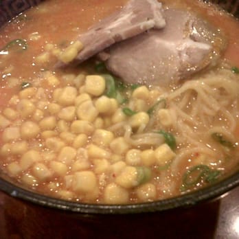 Santa Ramen - Miso ramen with corn - Ramen Near Me - San Mateo, California Santa Ramen - Miso ramen with corn - Ramen Near Me - San Mateo, California