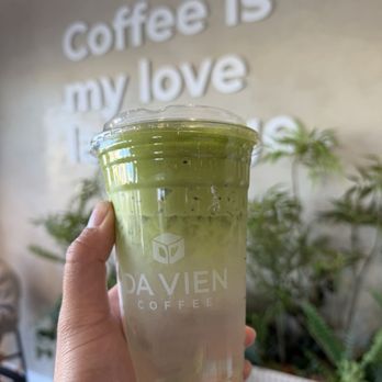 Da Vien Coffee - Coconut matcha my fav - Coffee & Tea Near Me - Rosemead, California