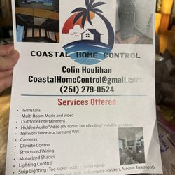 Coastal Home Control - Flyer