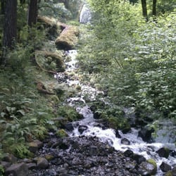 Devil's Rest Trail - Base of the falls