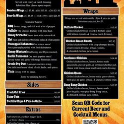 City Tap - Cleveland - Menu as of 3/10/26