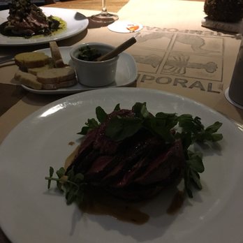Temporal - Steak with tomato and leek tart - Nightlife Near Me - México, D.F., DIF Temporal - Steak with tomato and leek tart - Nightlife Near Me - México, D.F., DIF