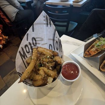 Mojo - Cotija Truffle Fries - Latin American Near Me - Forest Hills, New York
