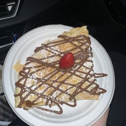 Strawberry, Banana Nutella Crepe Strawberry, Banana Nutella Crepe