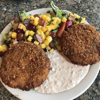 Seven Saints - Crab cake. BEST. - American Near Me - Champaign, Illinois Seven Saints - Crab cake. BEST. - American Near Me - Champaign, Illinois