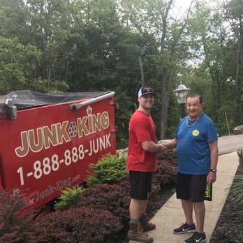Junk King Cranberry Township - Another satisfied customer. Focus on customer service is what sets Junk King of Pittsburgh apart from the rest. - Junk Removal & Hauling Near Me - Cranberry Township, Pennsylvania Junk King Cranberry Township - Another satisfied customer. Focus on customer service is what sets Junk King of Pittsburgh apart from the rest. - Junk Removal & Hauling Near Me - Cranberry Township, Pennsylvania