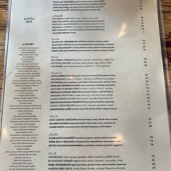 Sarma - Gluten free menu - Middle Eastern Near Me - Somerville, Massachusetts