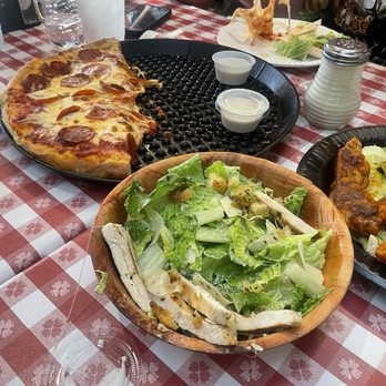 Original Antonio's - Pepperoni pizza, family size chicken Caesar salad, wings. - Pizza Near Me - Avalon, California Original Antonio's - Pepperoni pizza, family size chicken Caesar salad, wings. - Pizza Near Me - Avalon, California