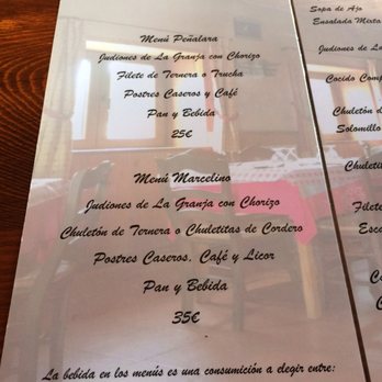 Venta Marcelino - Menús variados - Spanish Near Me - Rascafria, M