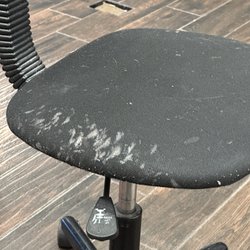 Royal Nails Spa - Dirty chair near pedicure station