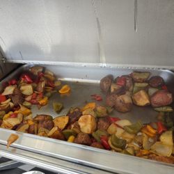 Northern Fork Catering - Partially eaten breakfast potatoes