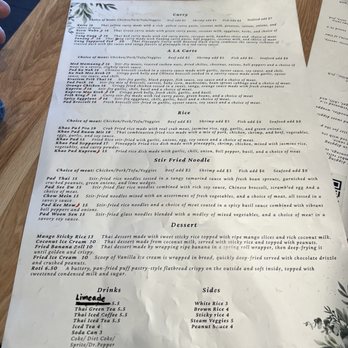 Le Dee Thai Cuisine - Menu - Thai Near Me - Chino Hills, California