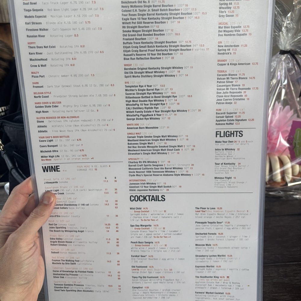 Eureka! - Drink menu - American Near Me - Fresno, California Eureka! - Drink menu - American Near Me - Fresno, California
