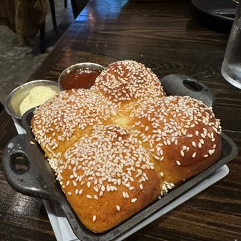 Maypop Restaurant - Bread service. So buttery rich and fluffy. - New American Near Me - New Orleans, Louisiana