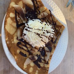 La Crêperie du Lac - Pear Crepe
