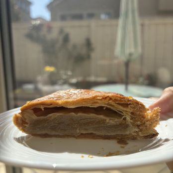 Moulin - Cross-section of the best French apple turnover - Bakeries Near Me - Newport Beach, California