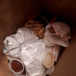 Takeout: everything was packaged nicely
