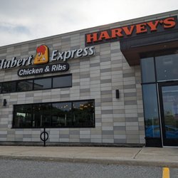It's a St. Hubert Express and a Harvey's.