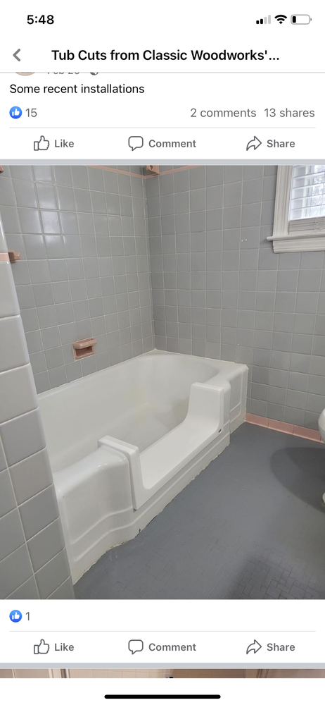 Slide of Affordable bath Conversions