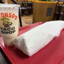Alfonso’s Taco Shop - The massive Alfonso  burrito!!