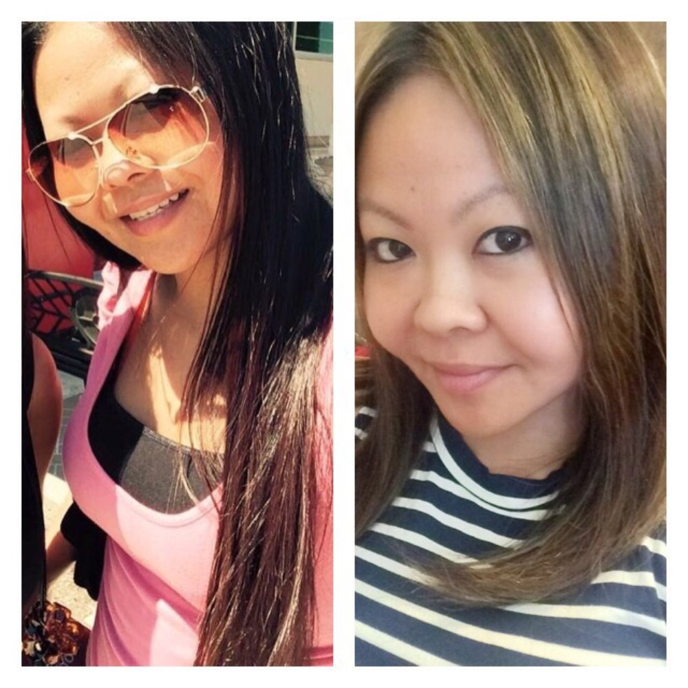 Me before and me after.