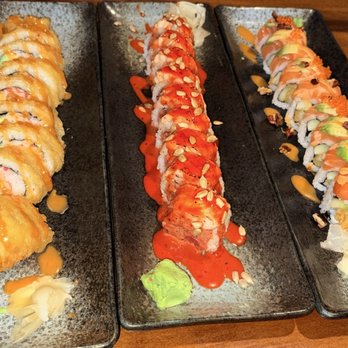 Osaka Sushi - I ordered 3 rolls - Japanese Near Me - Modesto, California