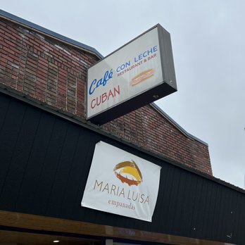 Cafe Con Leche - Outside sign - Cuban Near Me - Seattle, Washington Cafe Con Leche - Outside sign - Cuban Near Me - Seattle, Washington