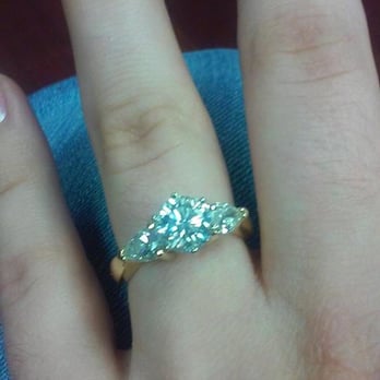 Matinee Jewelry - I love my ring. 1.22 center with .4 ct side pears - Jewelry Near Me - New York, New York Matinee Jewelry - I love my ring. 1.22 center with .4 ct side pears - Jewelry Near Me - New York, New York