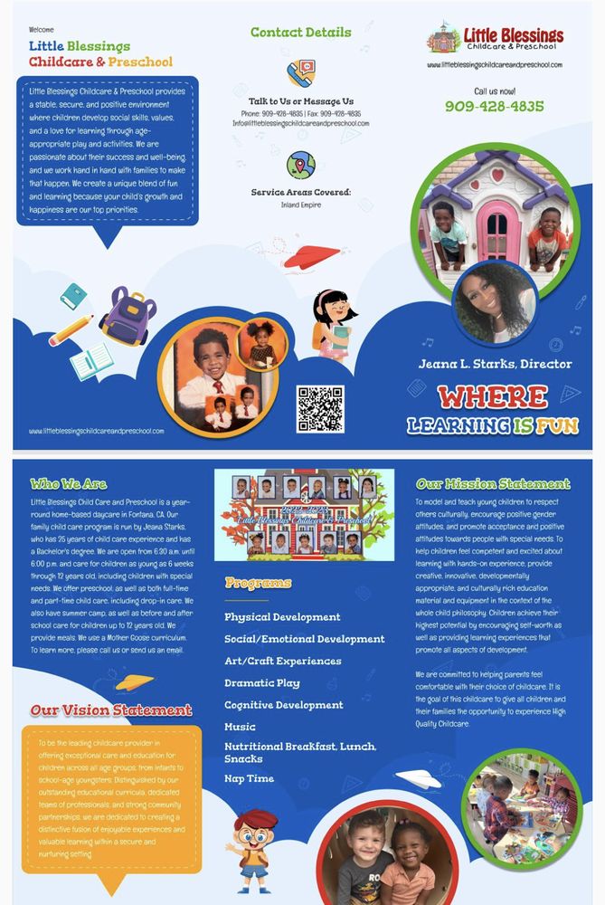 Little Blessings - childcare center in Fontana, CA
