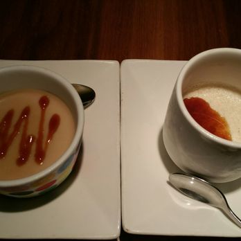 Jukai - Black tea panna cotta and white sesame - Japanese Near Me - New York, New York Jukai - Black tea panna cotta and white sesame - Japanese Near Me - New York, New York