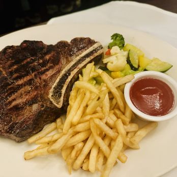 Hy's Steak House - Dry-Aged Bone-In Ribeye - Steakhouses Near Me - Honolulu, Hawaii Hy's Steak House - Dry-Aged Bone-In Ribeye - Steakhouses Near Me - Honolulu, Hawaii