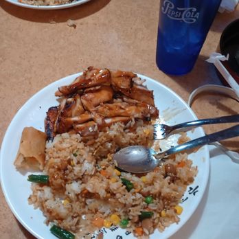 Minami Teriyaki - in this photo is their Wednesday special as well as some of their chicken fried rice from my brother's meal. DELICIOUS! - Japanese Near Me - Longview, Washington Minami Teriyaki - in this photo is their Wednesday special as well as some of their chicken fried rice from my brother's meal. DELICIOUS! - Japanese Near Me - Longview, Washington