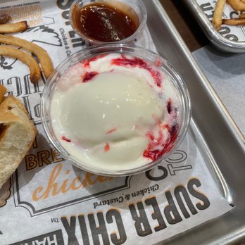 Super Chix - Received melted custard - Chicken Shop Near Me - Riverton, Utah