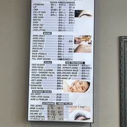 JS Ibrows and Spa - Pricing