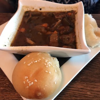 J's Pub & Grill - Prime rib vegetable beef soup - New American Near Me - Casper, Wyoming
