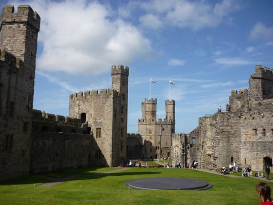Caernarfon Castle by null