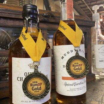 Muddy River Distillery - two bottles of rum - Distilleries Near Me - Mount Holly, North Carolina Muddy River Distillery - two bottles of rum - Distilleries Near Me - Mount Holly, North Carolina